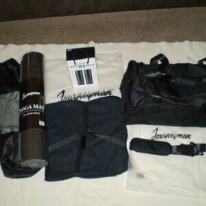 4 PIECE BLACK YOGA COMBO..BRAND NEW/BAGGED
